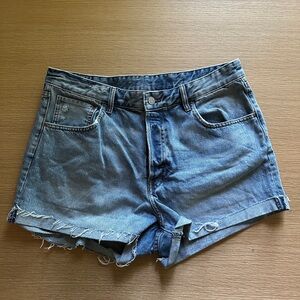 &Denim High Waist Shorts